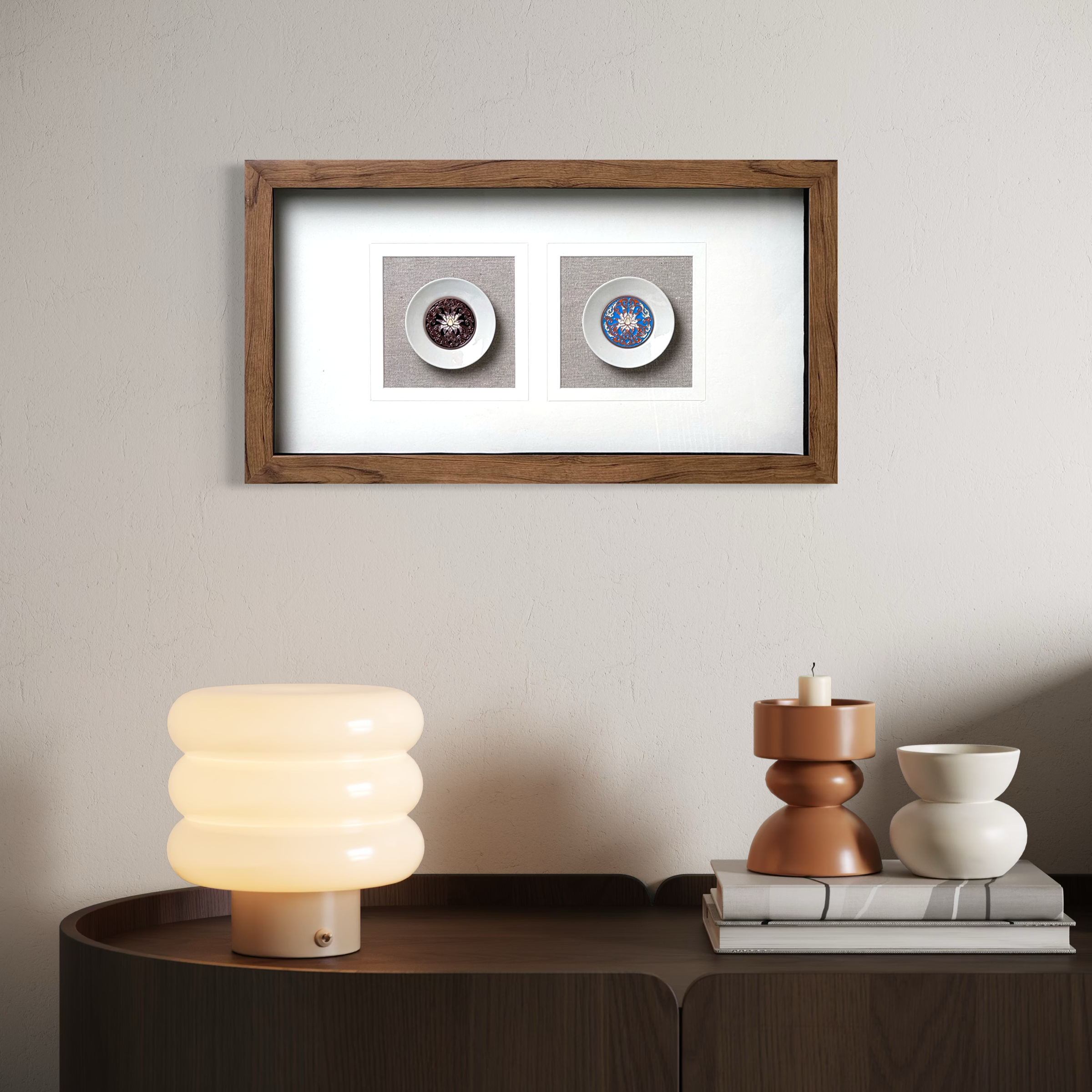 The Glaze Diptych: Symmetry Flora