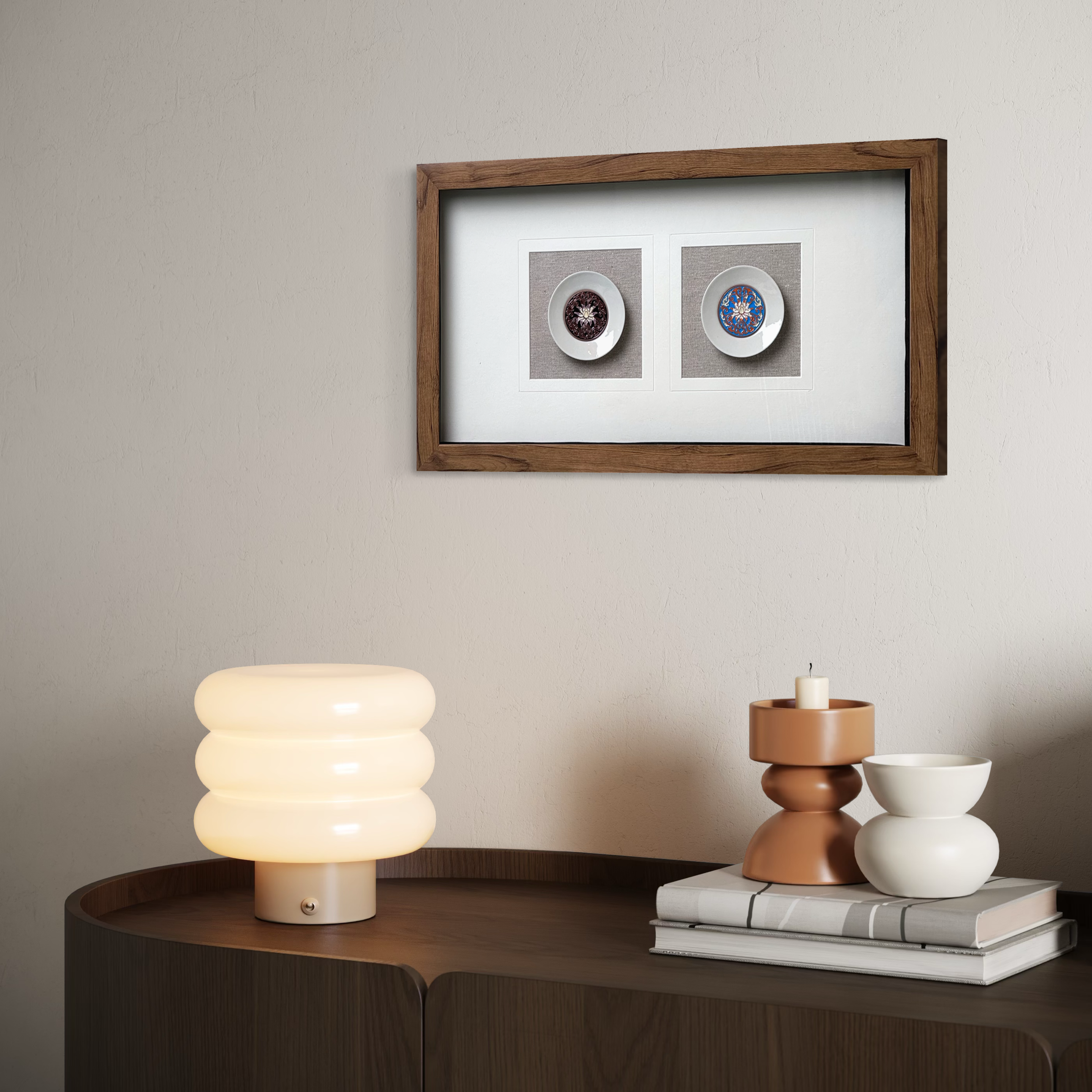 The Glaze Diptych: Symmetry Flora