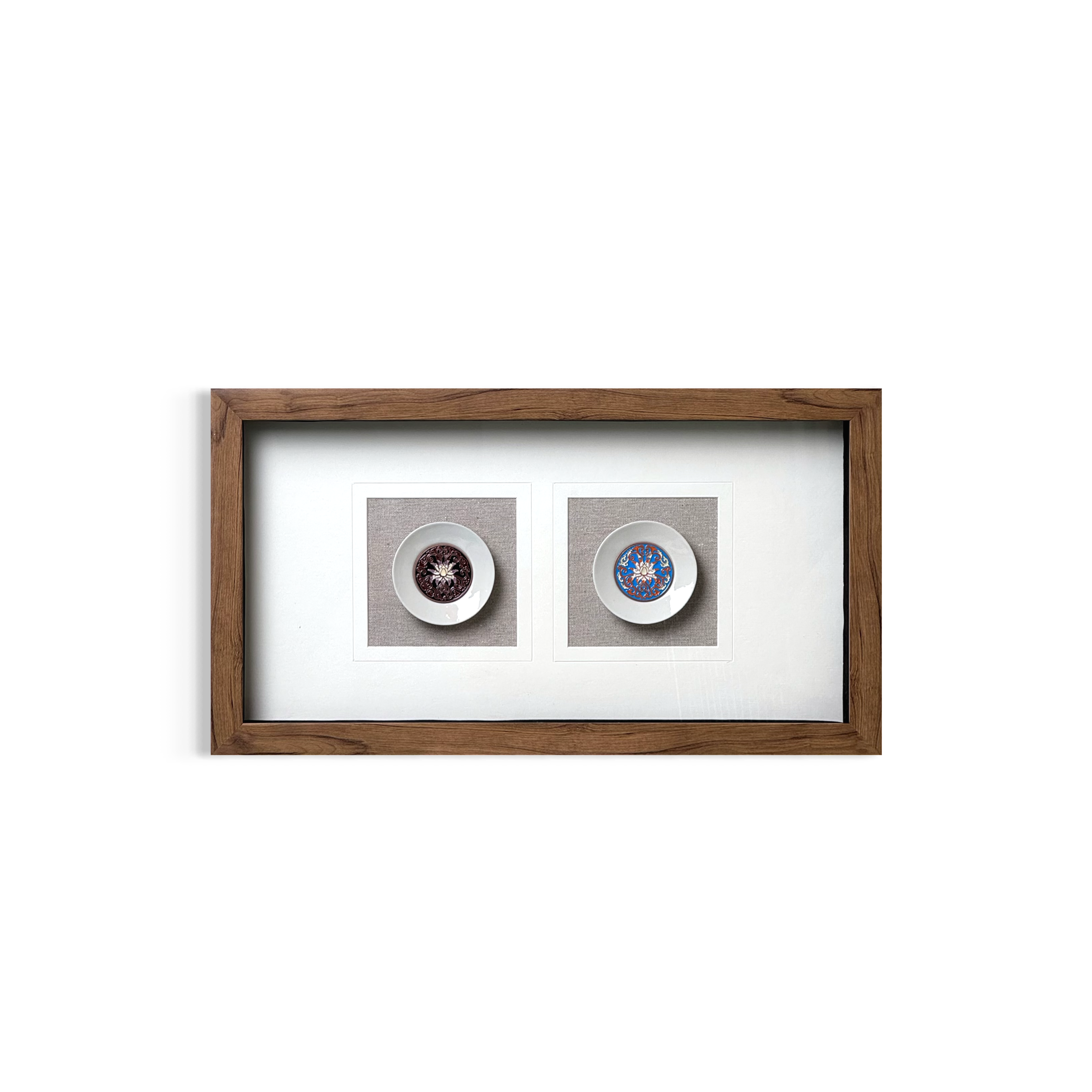 The Glaze Diptych: Symmetry Flora