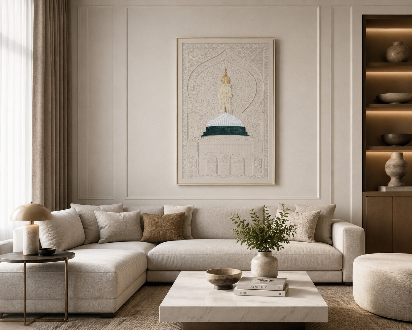 Painting Matters - The Green Dome Relief