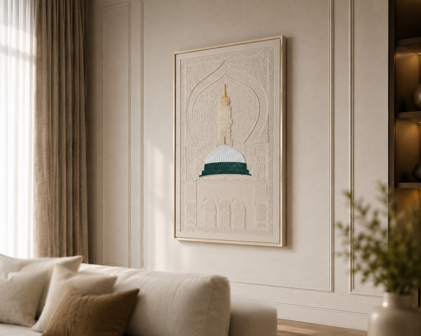 Painting Matters - The Green Dome Relief