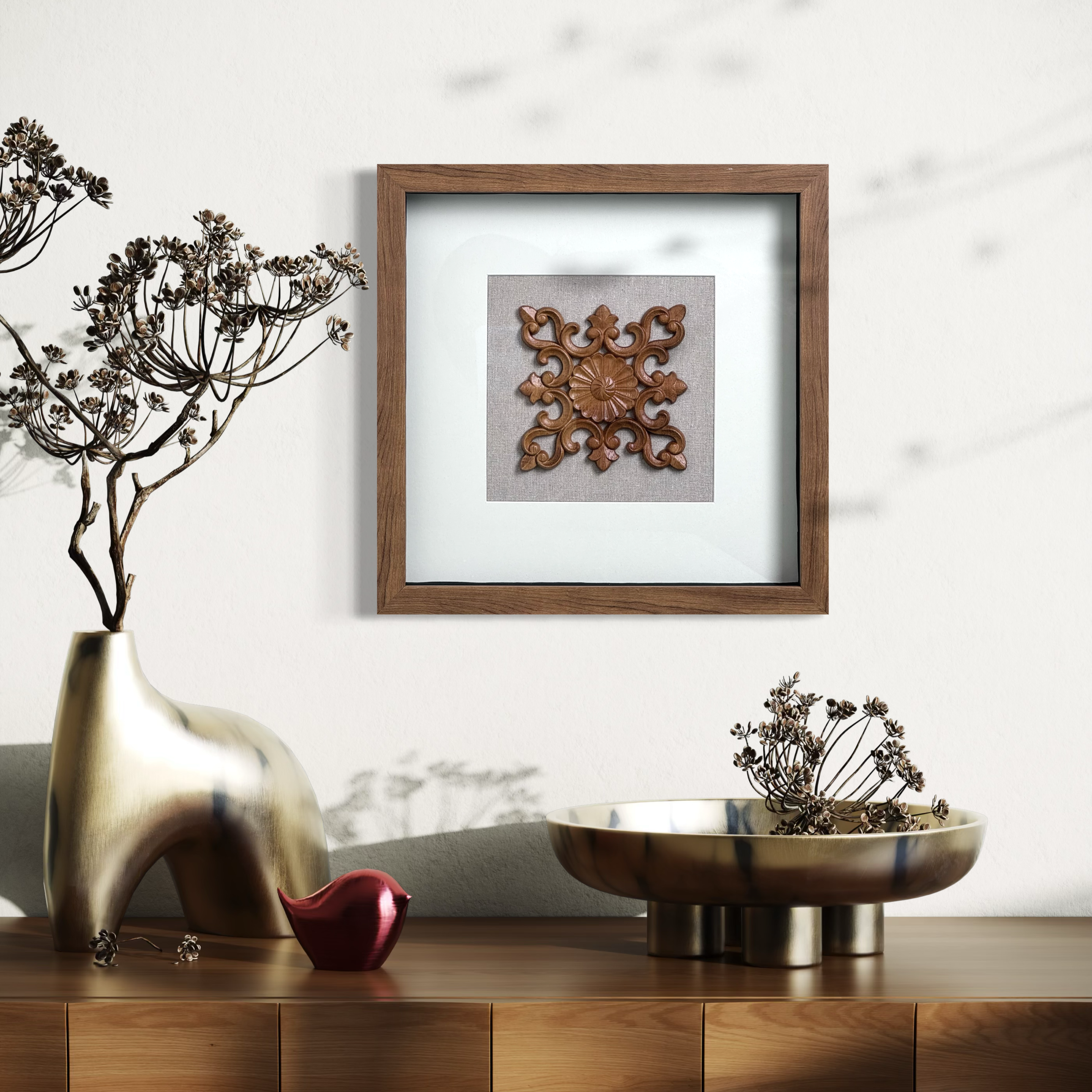 The Heritage Carvings: Rosette