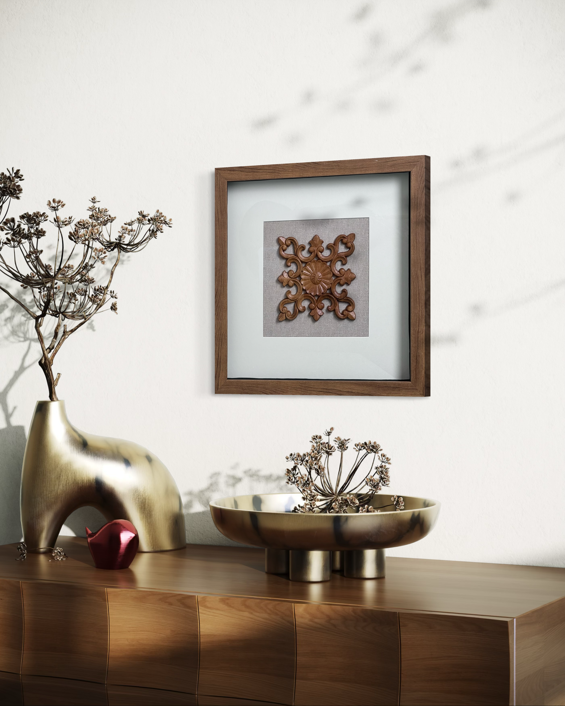 The Heritage Carvings: Rosette