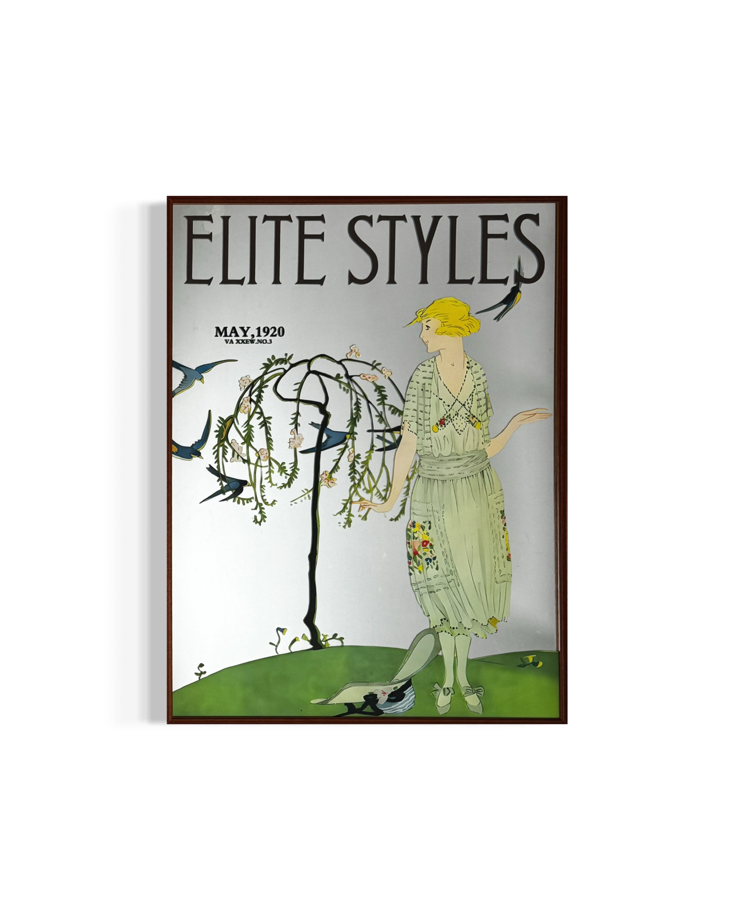 The Mirrored Muse-Garden Delight