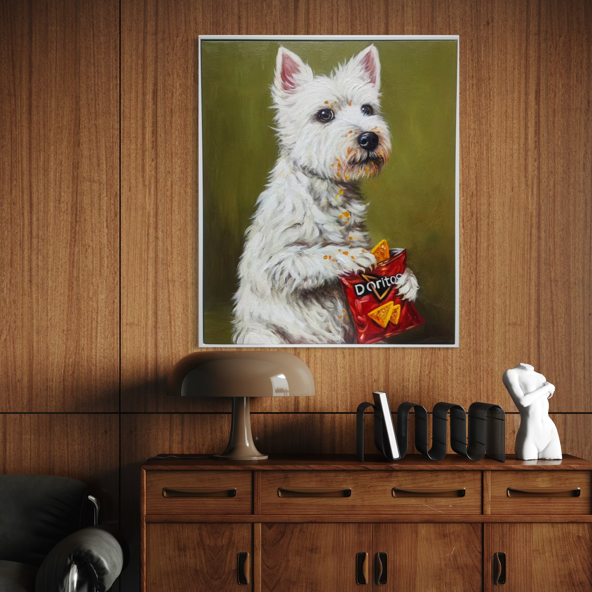 The Westie's Guilty Pleasure