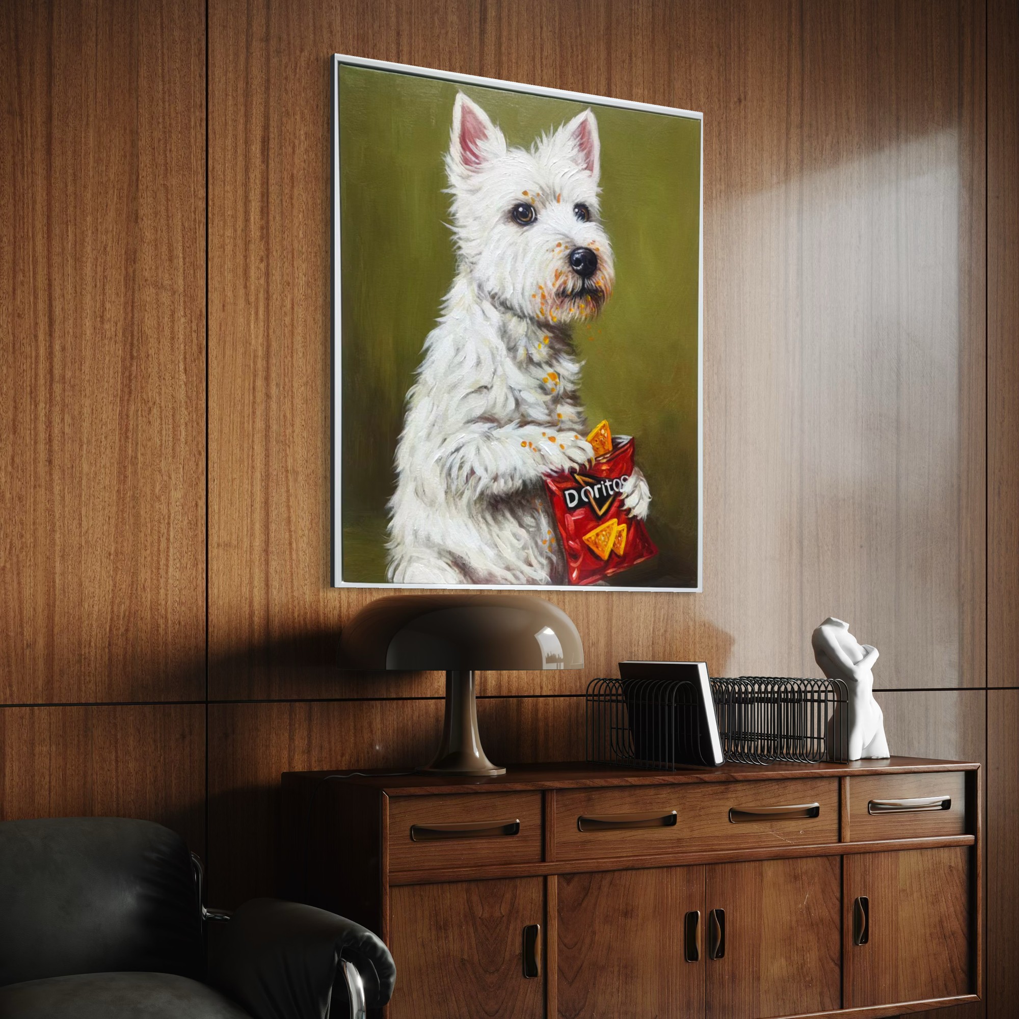 The Westie's Guilty Pleasure
