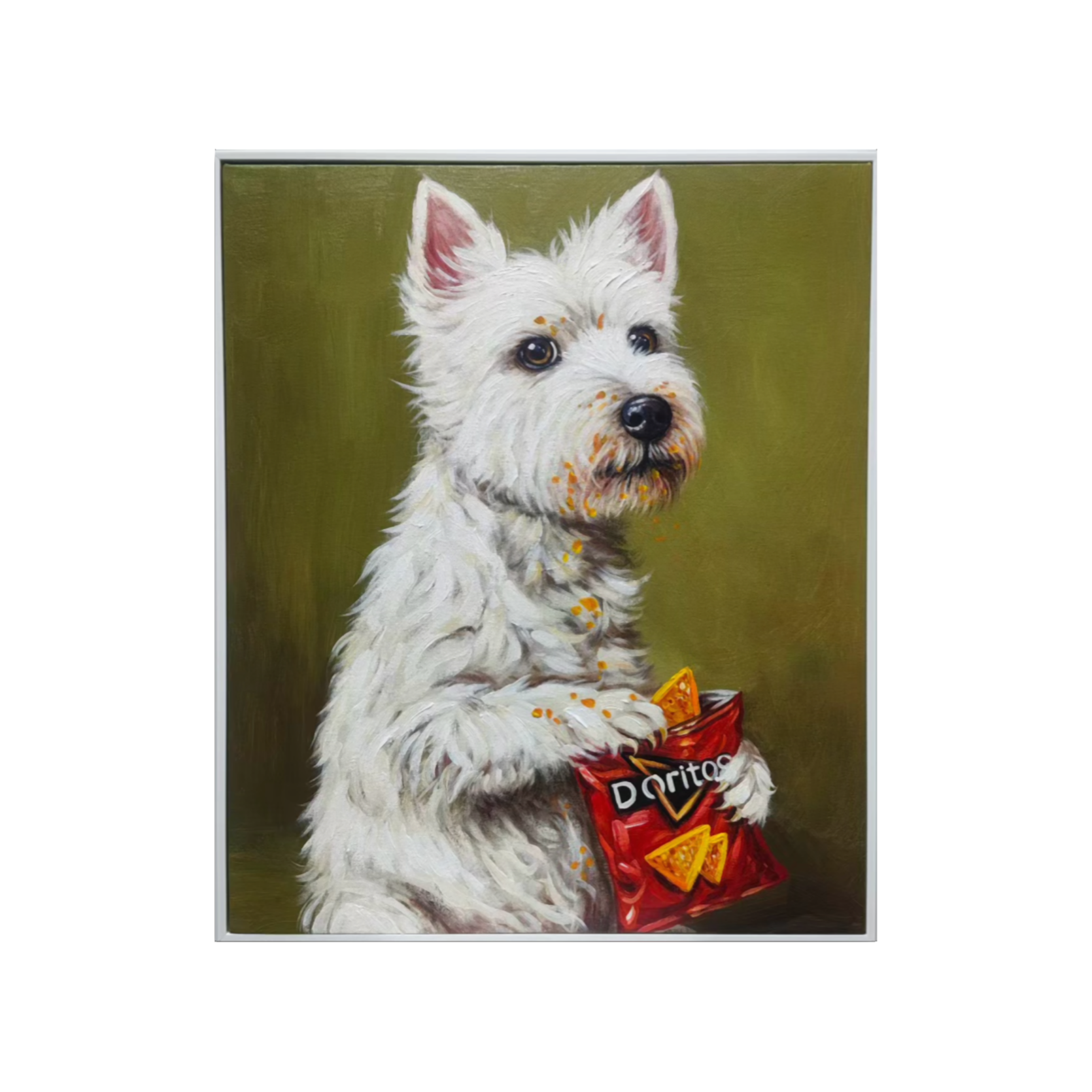 The Westie's Guilty Pleasure