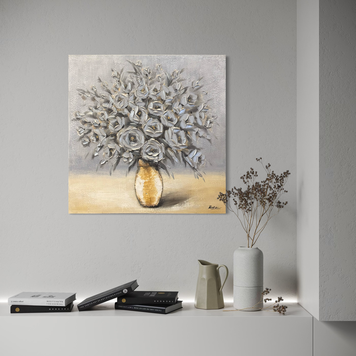 Timeless Silver Bloom - 1