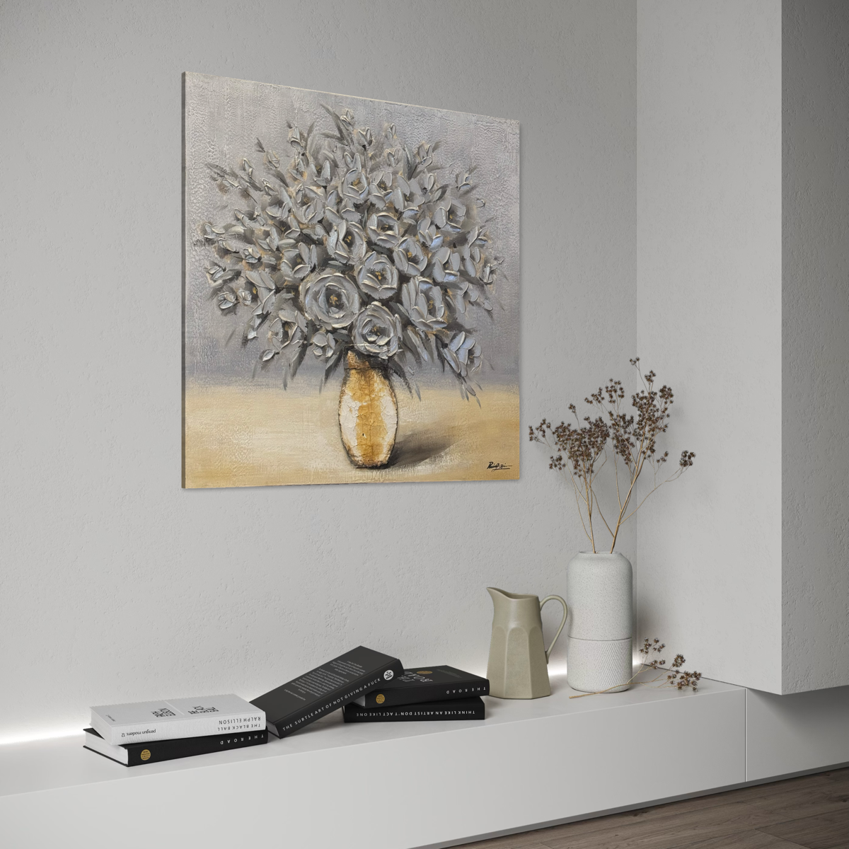 Timeless Silver Bloom - 1