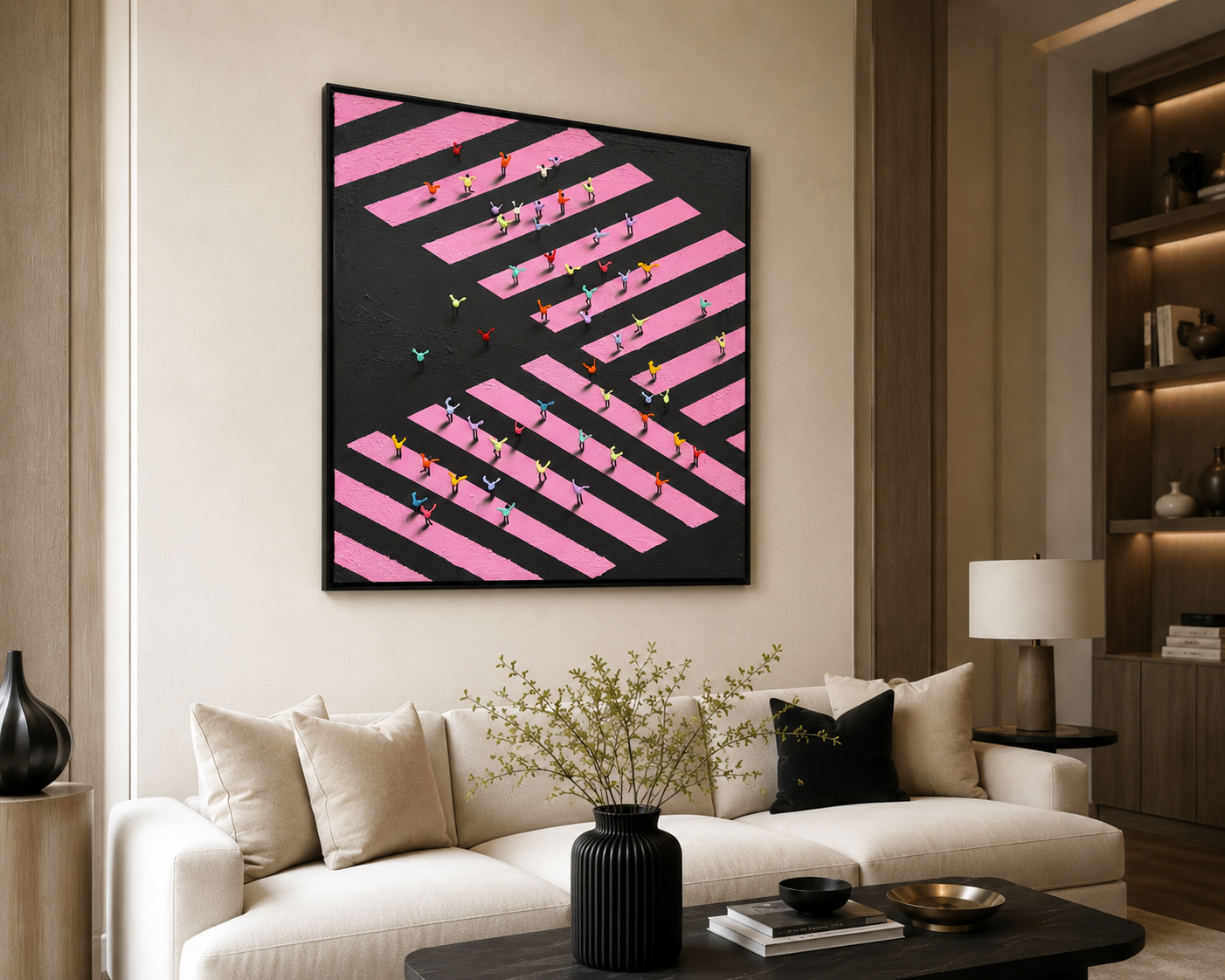 Tiny People: Black-PInk Corner Gathering