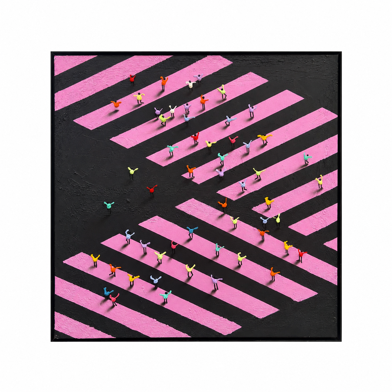 Tiny People: Black-PInk Corner Gathering