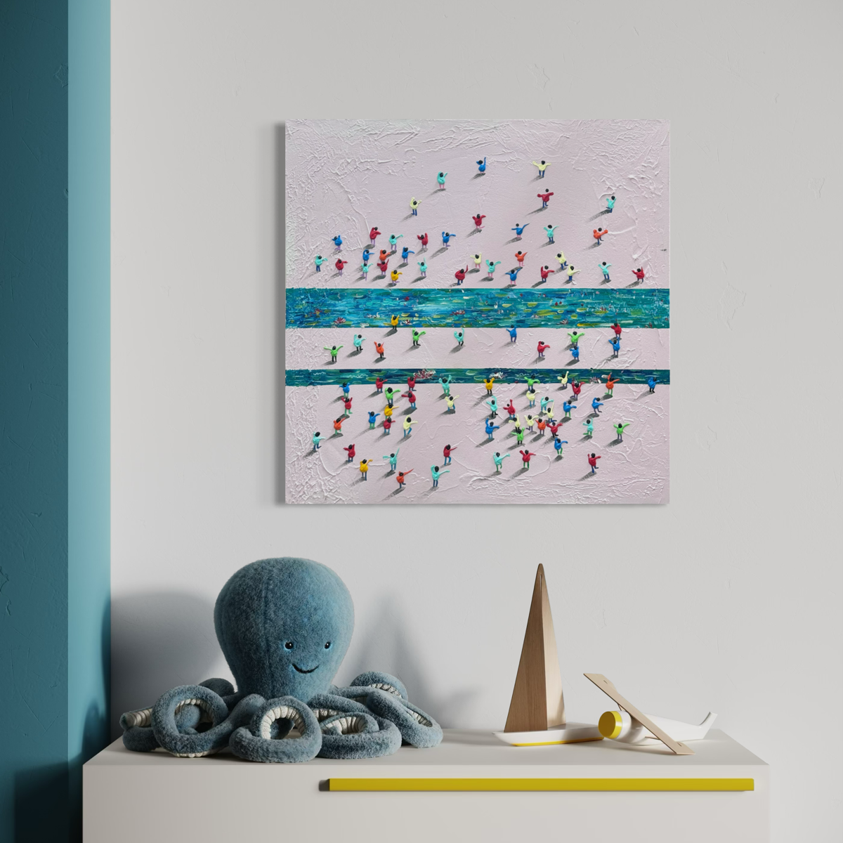 Tiny People: Pink Square