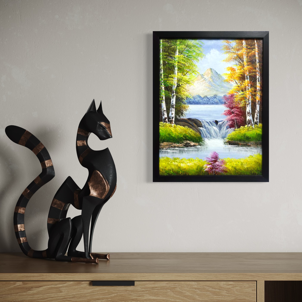 Twin Birch Standing