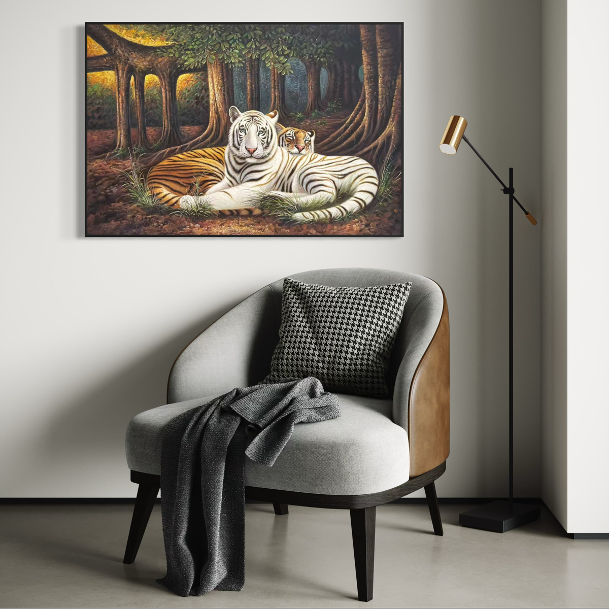 Painting Matters - Twin Tiger Peace