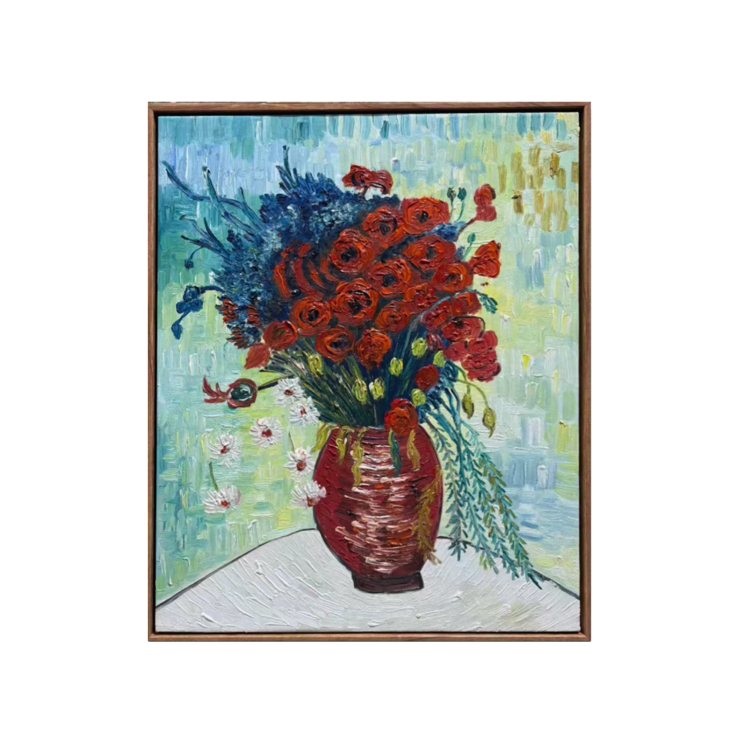 [Reproduction] Vincent Van Gogh – Vase with Cornflowers and Poppies