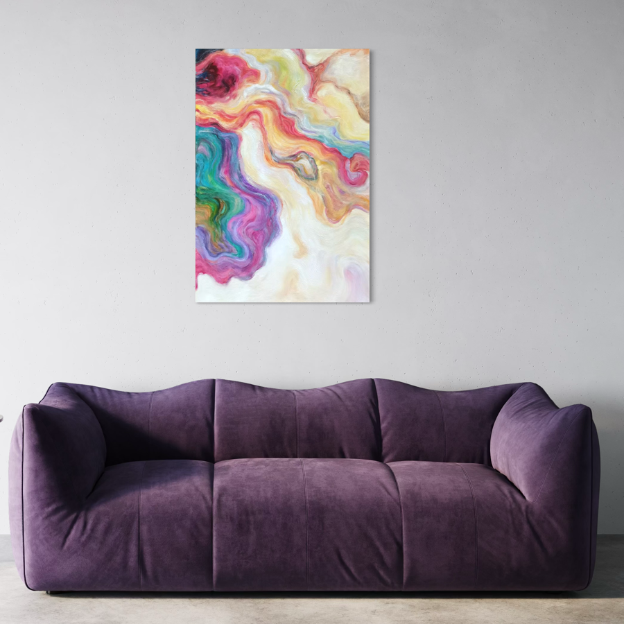 Vibrant Cosmic Mist