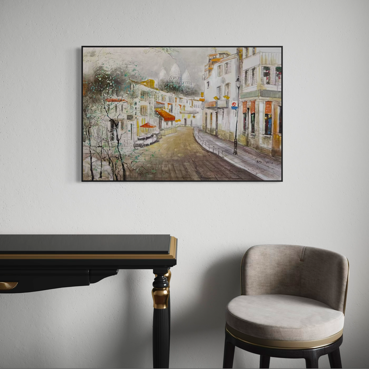 Painting Matters - View of the Sacré-Cœur