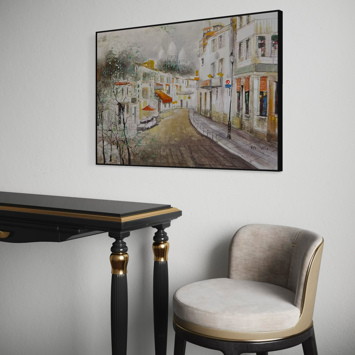 Painting Matters - View of the Sacré-Cœur