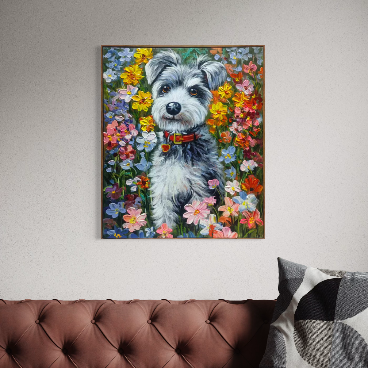 Vivid Garden Schnauzer