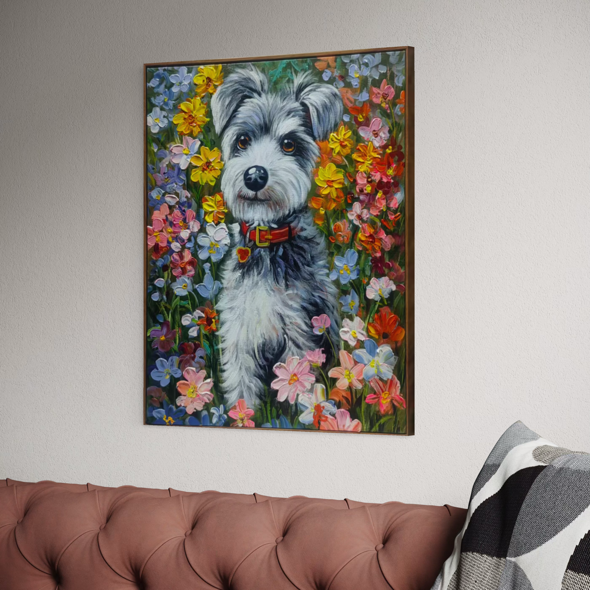 Vivid Garden Schnauzer