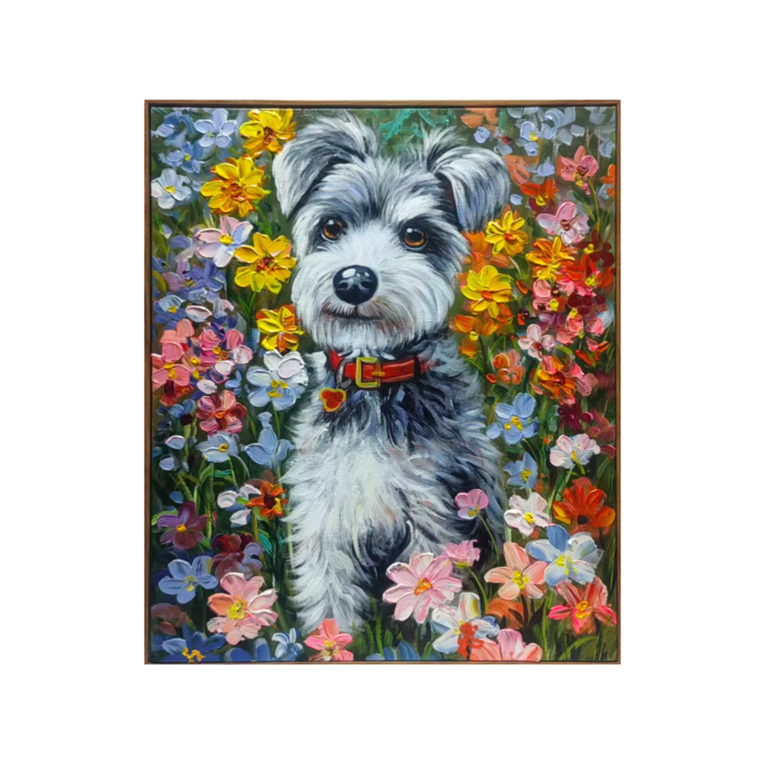 Vivid Garden Schnauzer
