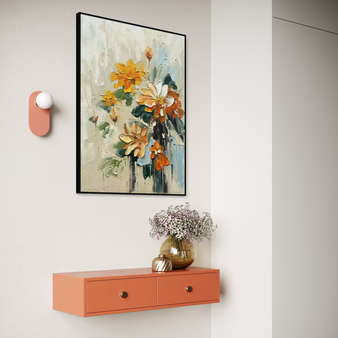 Warm Sunlit Blossom