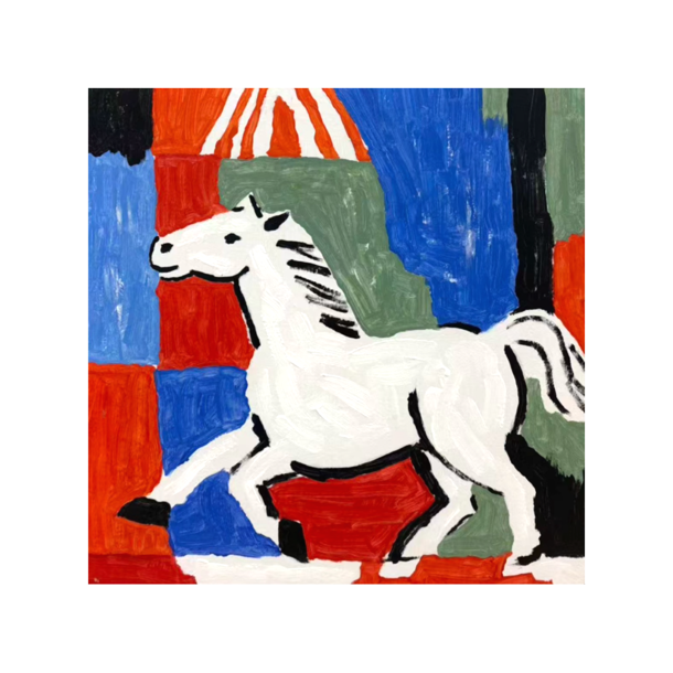 White Horse in Fantasy Lands - 2