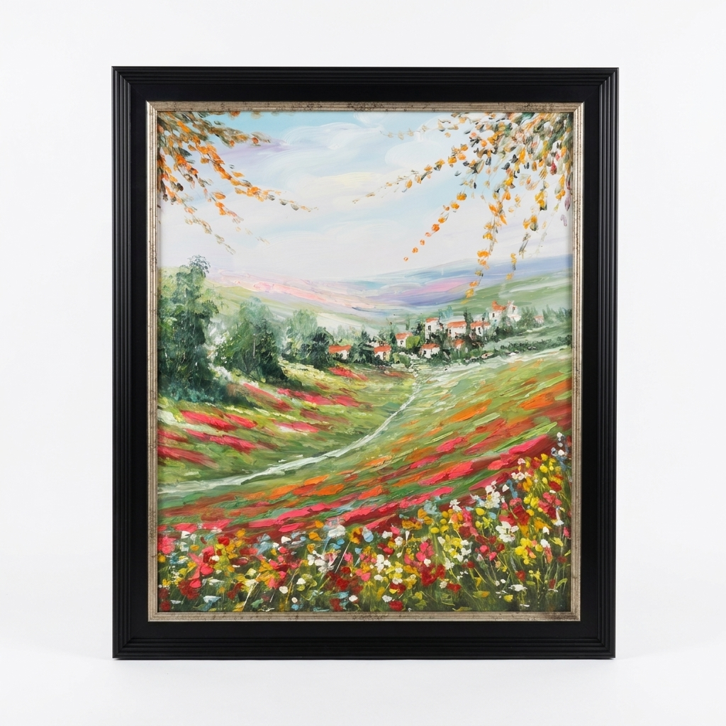 Wildflowers Over the Valley