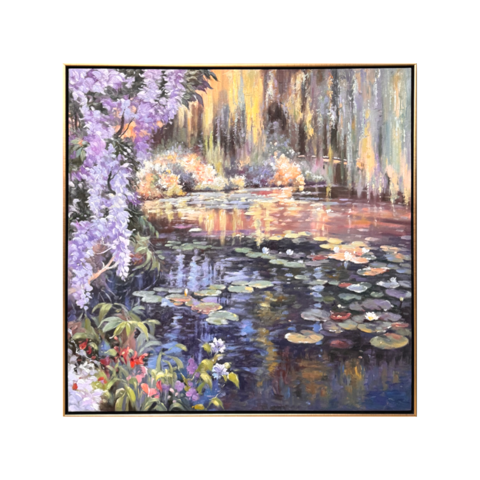 Wisteria Lotus Pond