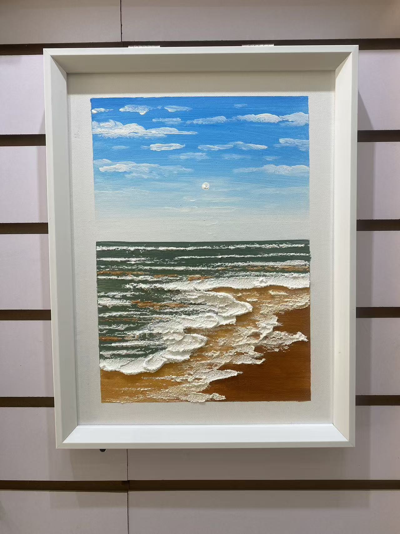 Rhythms of the Sea: Azure Day at the Shore