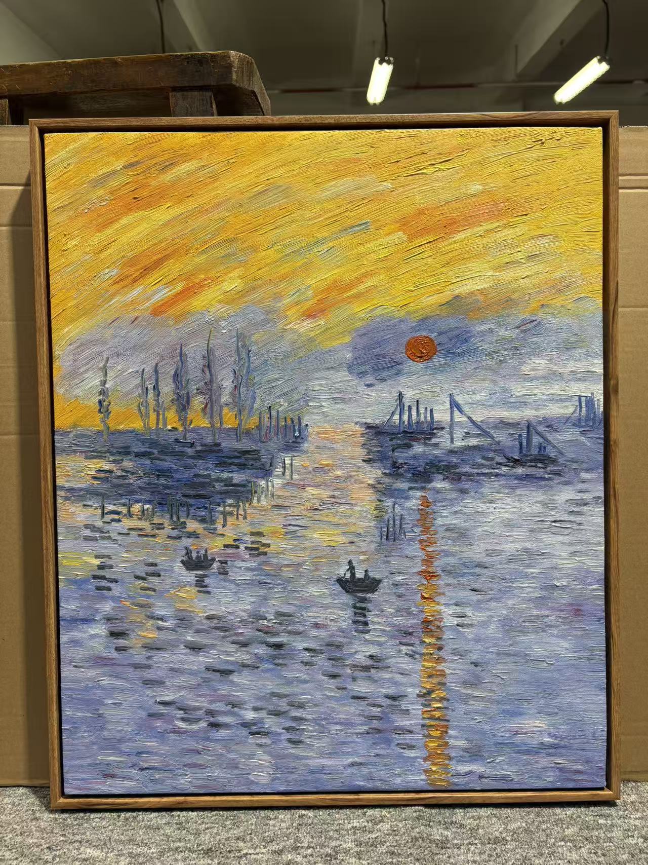 [Reproduction] Claude Monet – Impression, Sunrise