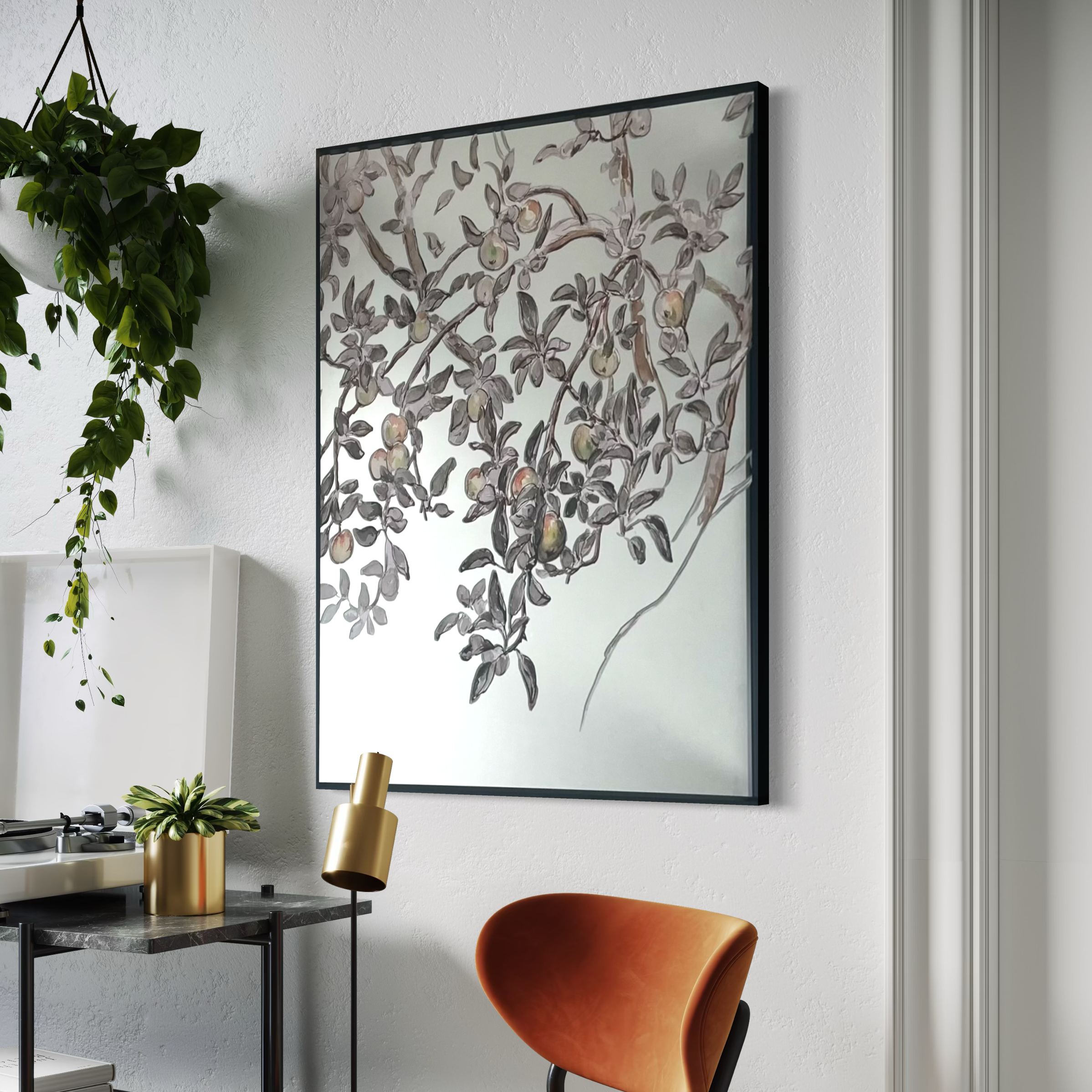 The Mirrored Muse-Fruitful Boughs