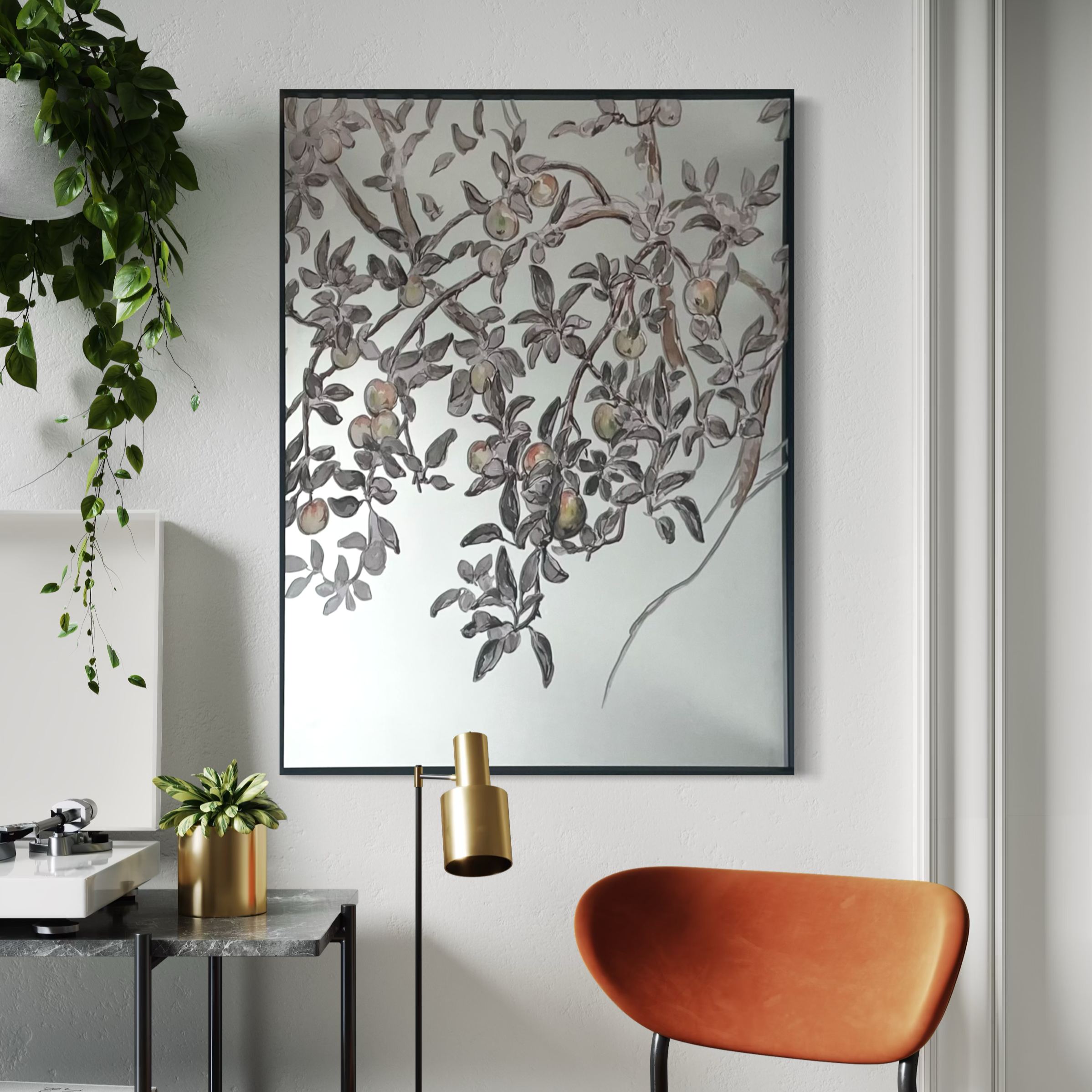 The Mirrored Muse-Fruitful Boughs