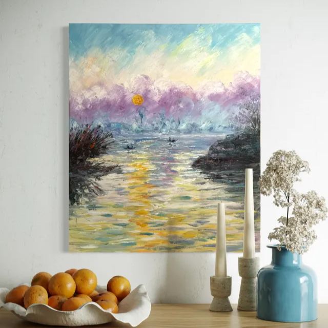 Peaceful Breaking Light