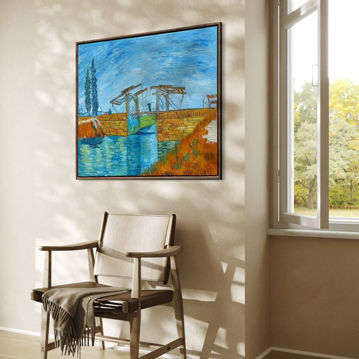 [Reproduction] Vincent Van Gogh – The Langlois Bridge at Arles