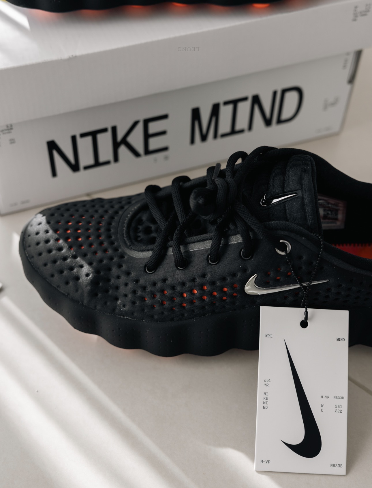 Nike Mind 002 按摩鞋 黑色