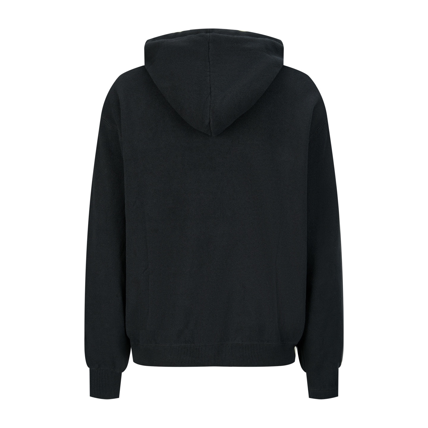 Prada毛巾刺繡針織帽衫