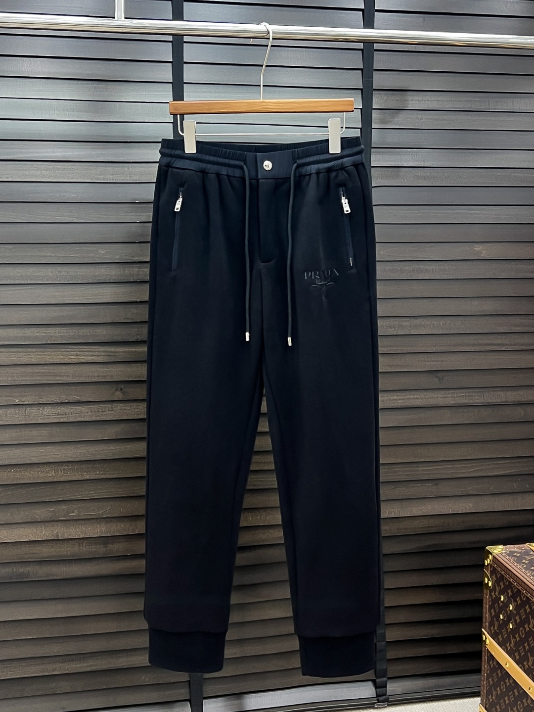 Prada 普拉達# 25秋冬水貂絨一體加絨褲