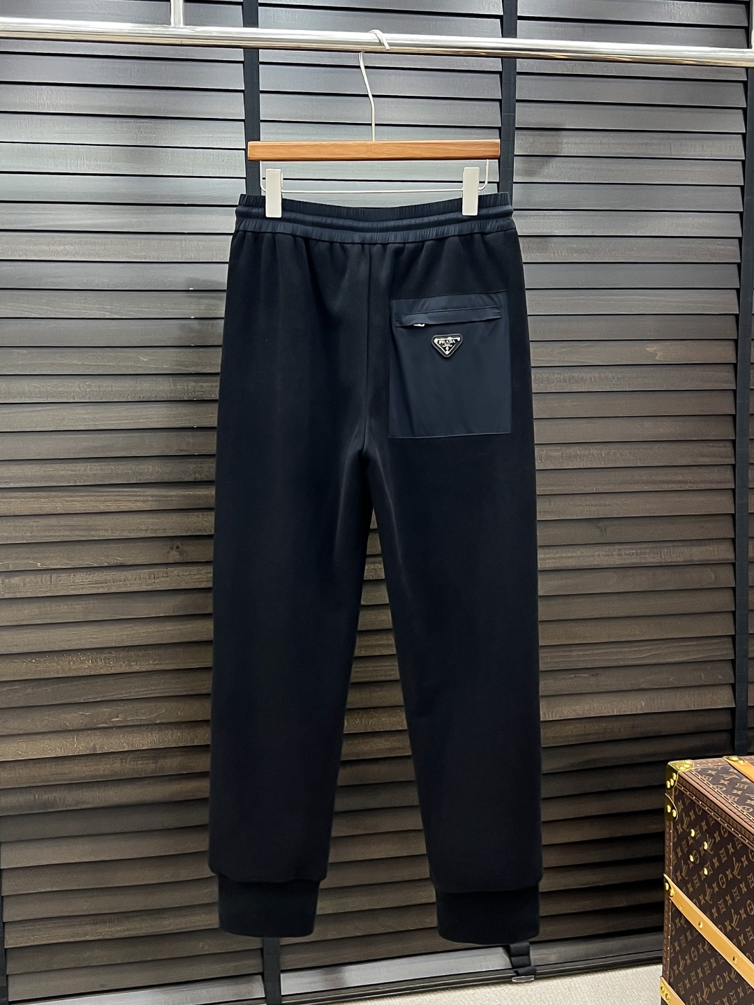 Prada 普拉達# 25秋冬水貂絨一體加絨褲