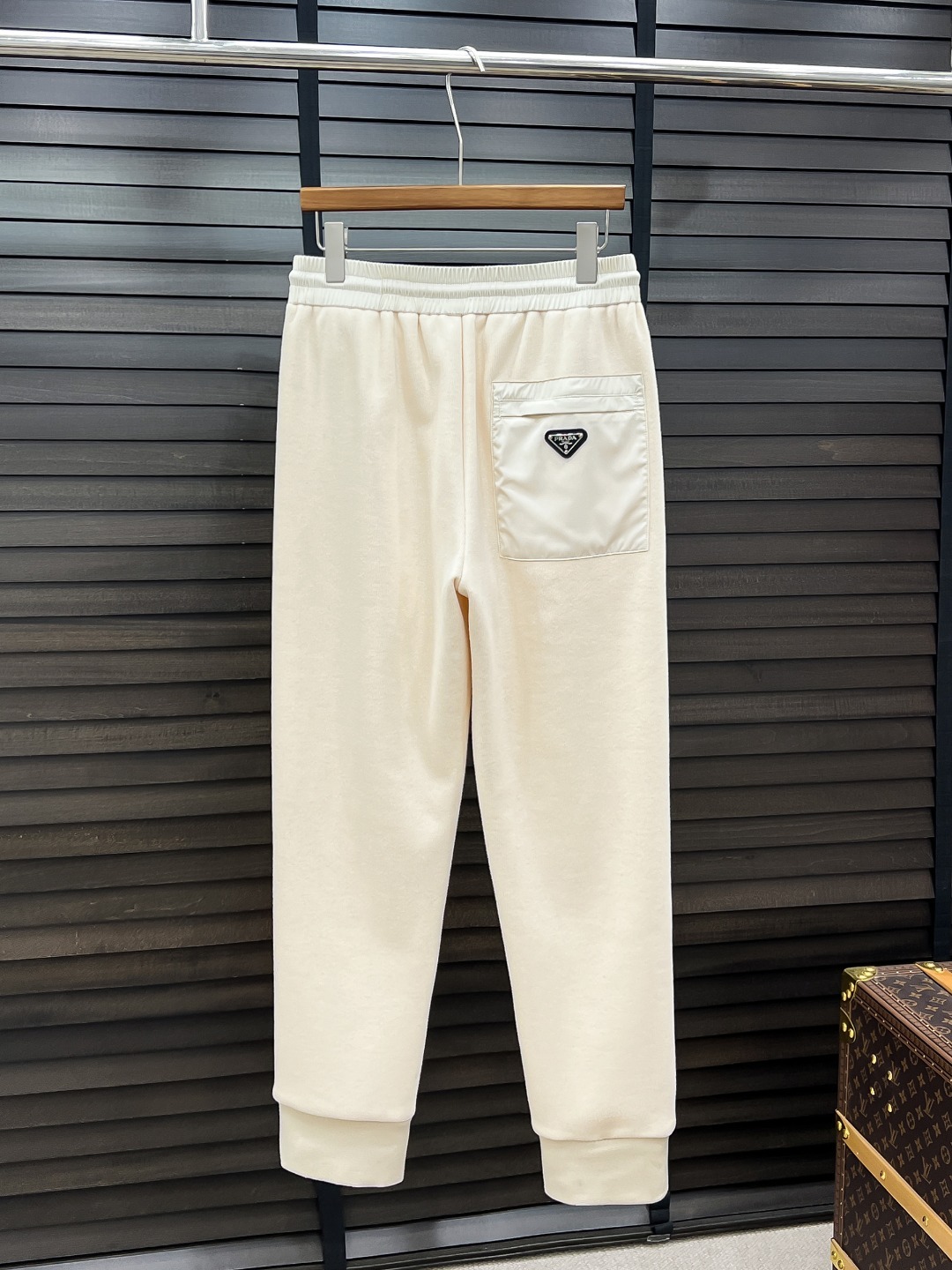 Prada 普拉達# 25秋冬水貂絨一體加絨褲