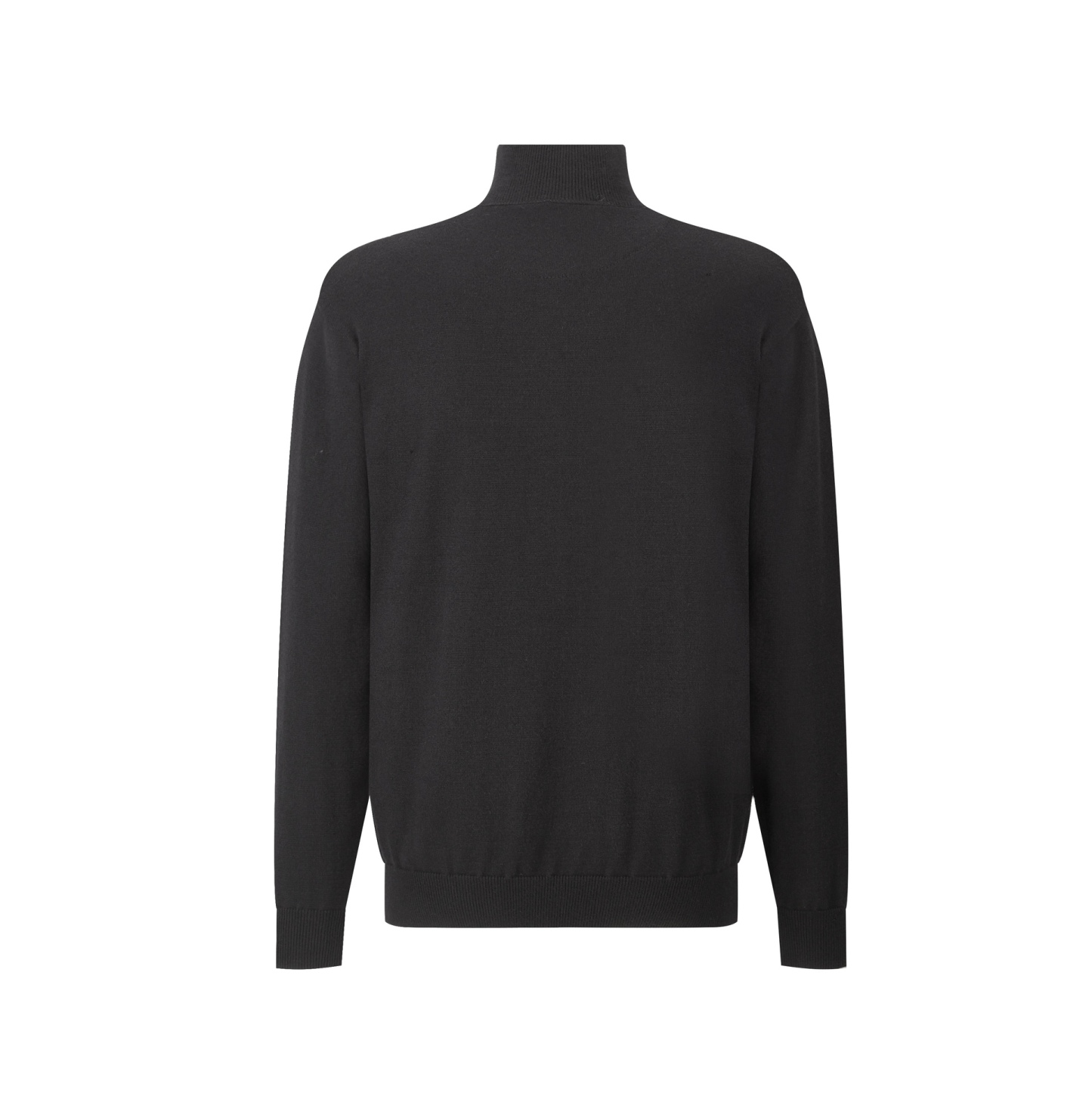 PRADA 羊毛皮標拉鍊開衫