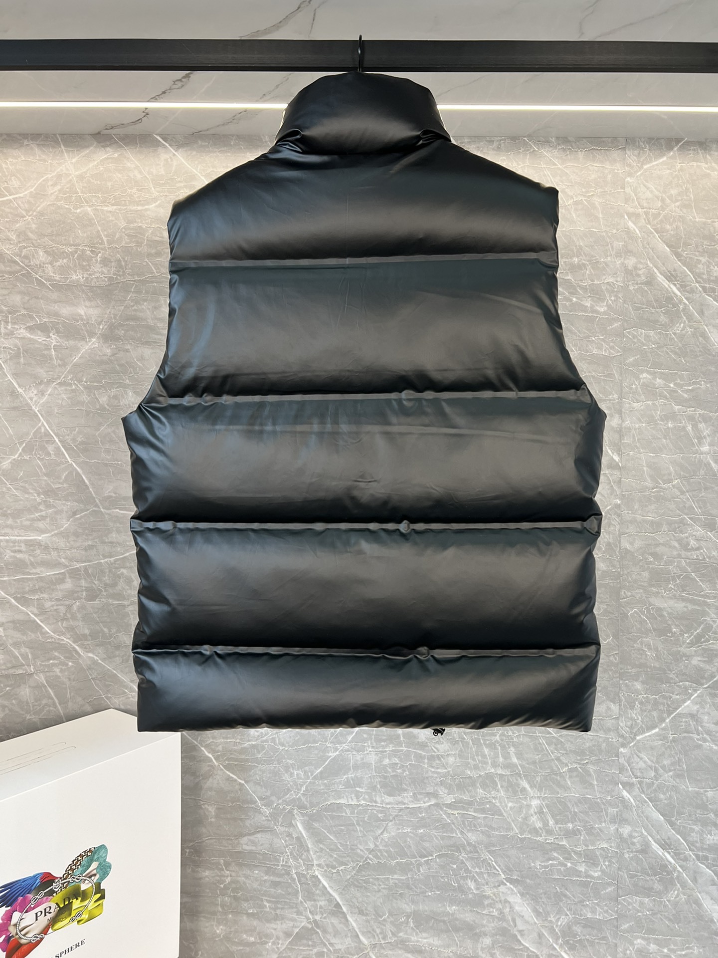 PRADA Re-Nylon經典羽絨背心/馬甲