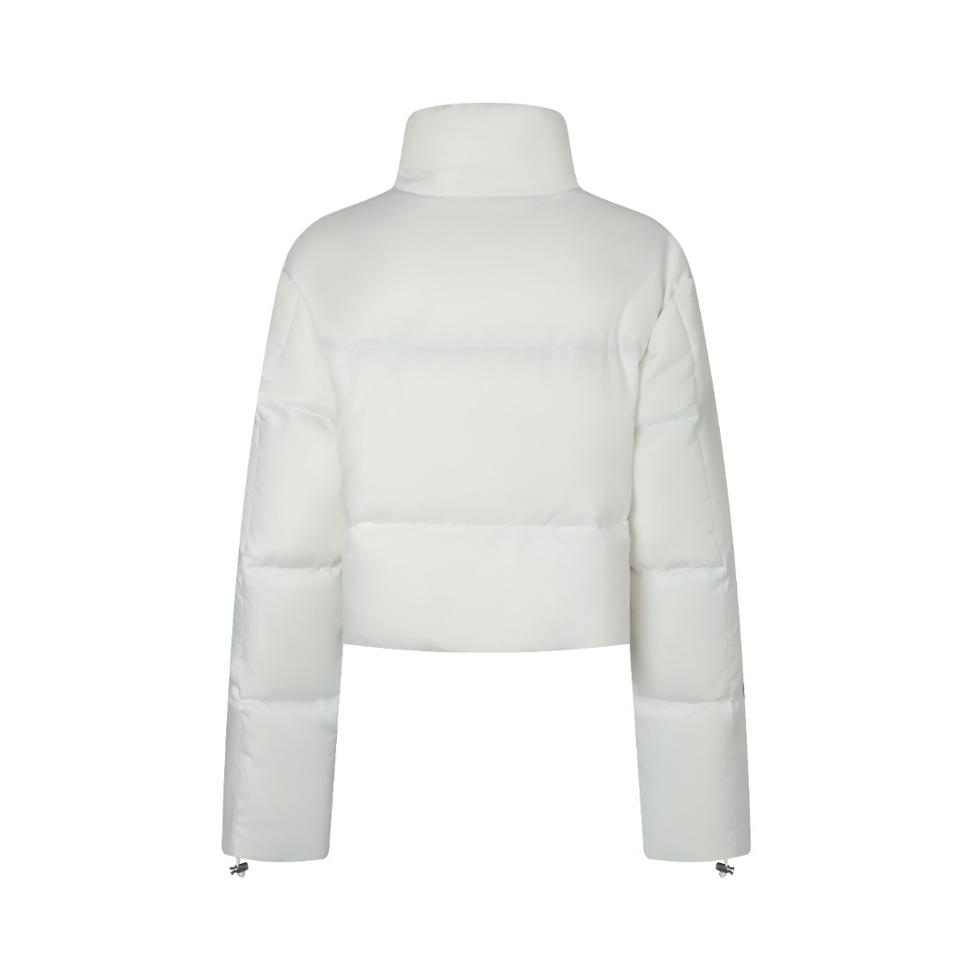 PRADA高腰立領羽絨服