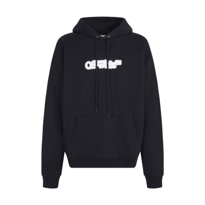 OFF-WHITE OW 模糊重疊箭頭連帽衛衣 帽衫