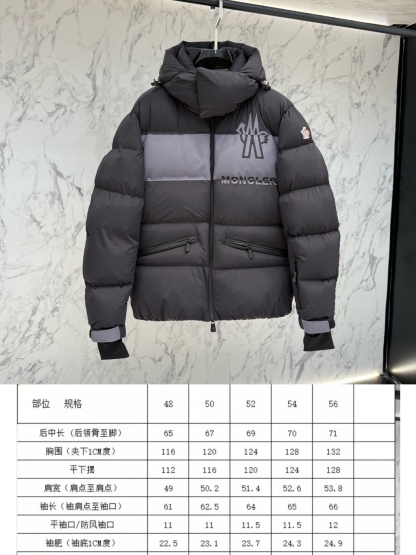 Moncler 羽絨服 2025 年最新款時尚設計師款羽絨外套，