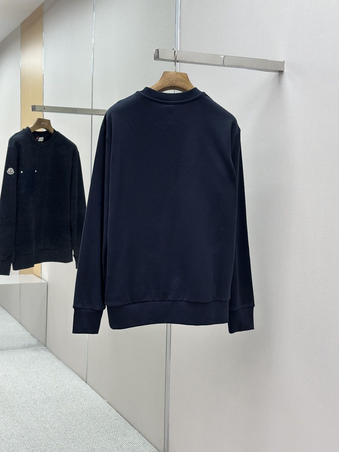 Moncler 牛仔口袋衛衣