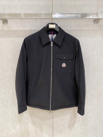 Moncler / 蒙口秋冬男裝 Praz 抽繩風帽短款羽絨夾克