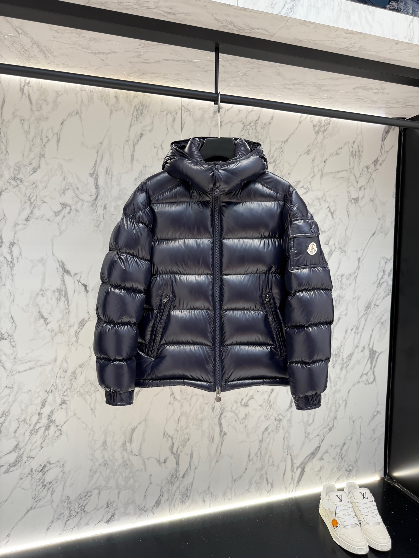 Moncler 羽絨服（頂級鵝絨）2025 最新款時尚設計師款羽絨外套