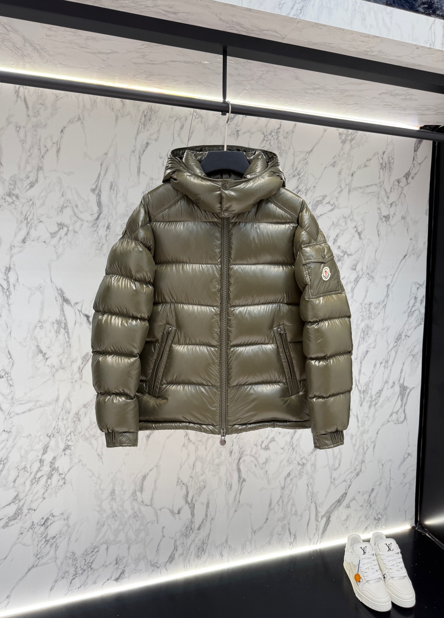 Moncler 羽絨服（頂級鵝絨）2025 最新款時尚設計師款羽絨外套