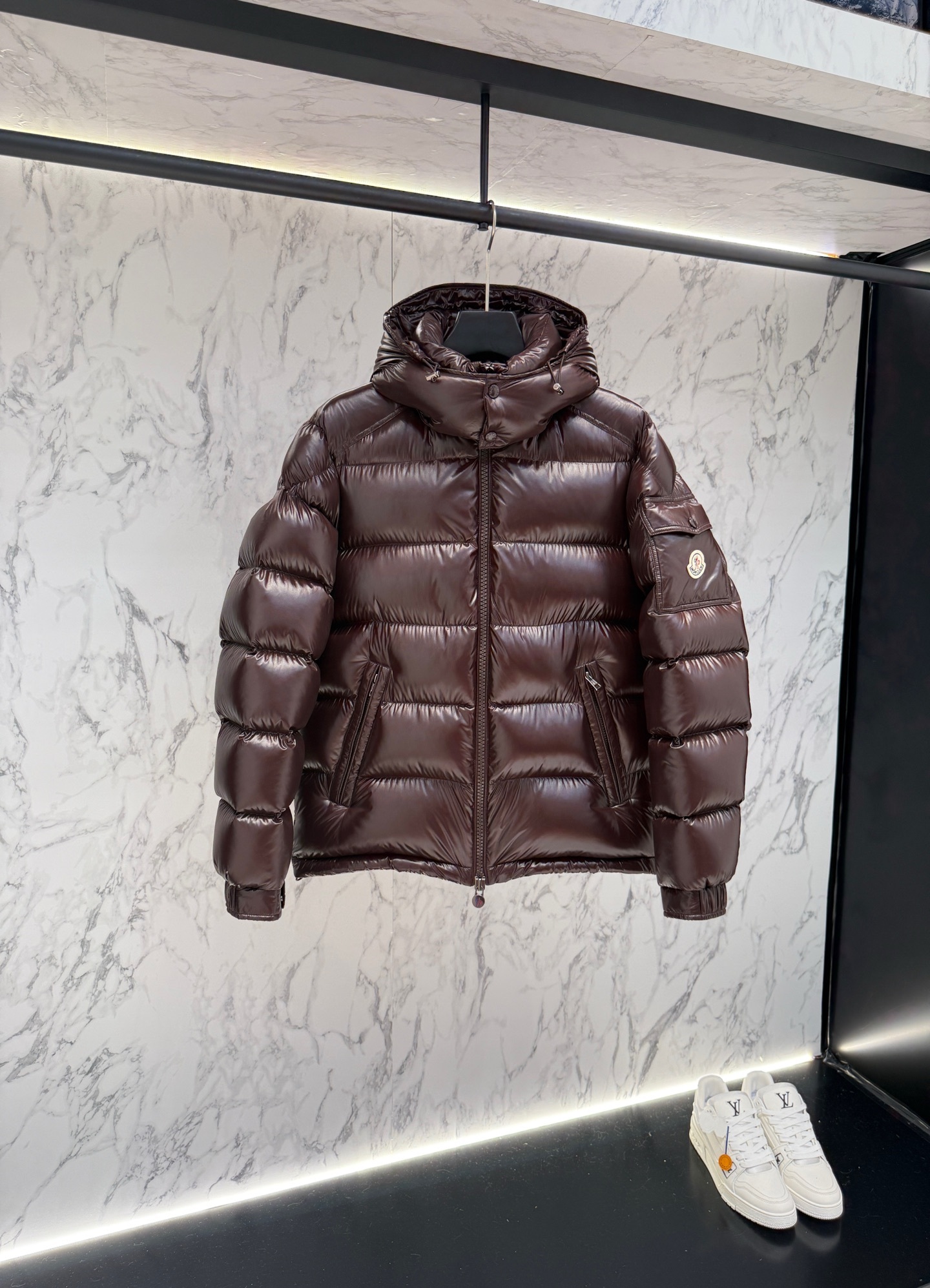Moncler 羽絨服（頂級鵝絨）2025 最新款時尚設計師款羽絨外套